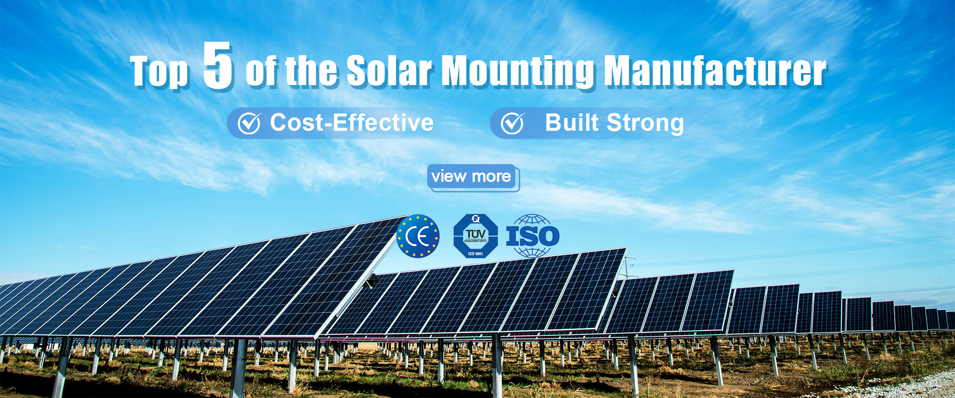 คุณภาพ Solar Panel Ground Mounting Systems โรงงาน