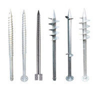 ราคาดี OEM Hot Dip Galvanized Concrete Screw Piles Thickness 3~3.5mm Length 500~2500 Mm ออนไลน์