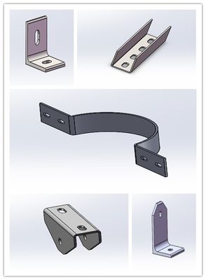 ราคาดี Customized Solar Mounting Accessories L - Footing Connectors Hooks For Solar Mounting Structure ออนไลน์