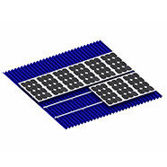 ราคาดี Corrugated Metallic Tile Roof Solar Mounting System Standing Seam Trapezoidal Lysaght Aluminum ออนไลน์