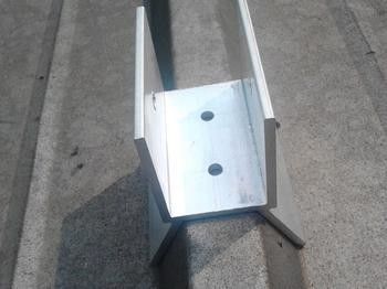 ราคาดี Commercial Flat Roof PV Mounting Systems , Tin Metal Rooftop Aluminum PV Roof Mounting Systems ออนไลน์