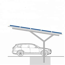 ราคาดี Car Shed PV Carport Solar Systems Renewable Energy Thickness 0.5mm-15mm Span 5000mm ออนไลน์
