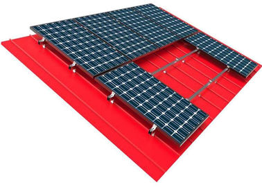 ราคาดี 10kw Solar Panel Roof Mounting Systems Pitched Corrugated Trapezoidal Standing Seam PV Structure ออนไลน์