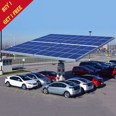 ราคาดี Galvanized Steel PV Carport Solar Systems 1.4KN/M2 Max Snow Load Galvanized Surface ออนไลน์