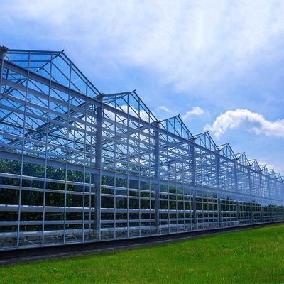 ราคาดี Rust Protection Anodized Solar System Greenhouse Metal Frame Photovoltaic System Walk-in Greenhouse ออนไลน์