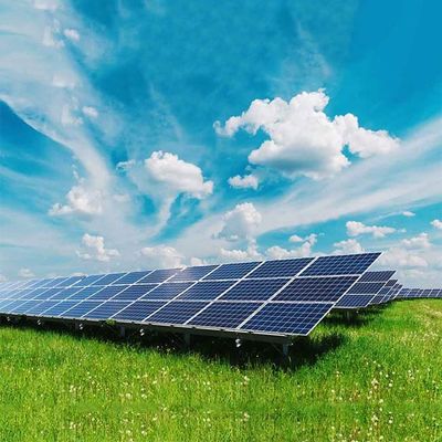 ราคาดี Corrosion Resistant Adjustable Ground Mount Solar Racking Systems ออนไลน์