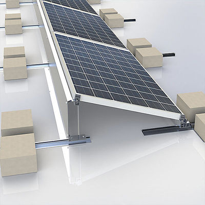 ราคาดี Rustproof Reusable Solar PV Flat Roof Mounting Systems ออนไลน์