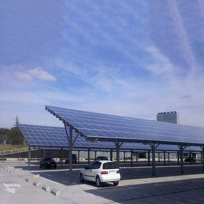 ราคาดี Anodized Aluminum Open Ground Carport Solar Systems ออนไลน์