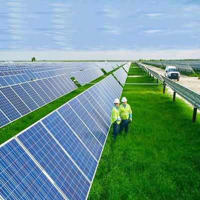 ราคาดี Natural Or Customized Galvanized Stainless Metal Solar Photovoltaic Ground Mounting Systems ออนไลน์