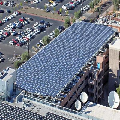ราคาดี 1.4KN/M2 Max. Snow Load Stainless steel SS304 Hot Galvanized Steel Solar PV Carport ออนไลน์