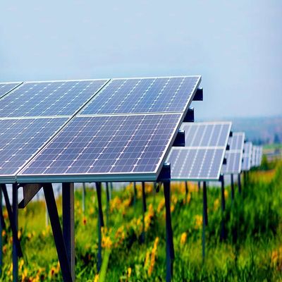 ราคาดี Steel Q235 Q245 Aluminum 6005-T5 PV Panel Ground Mounting Systems ออนไลน์