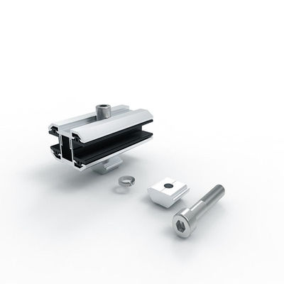 ราคาดี Aluminum Alloy AL 6005 T5 Double Glass Solar Module End Clamp ออนไลน์
