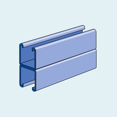 ราคาดี Rust Proof Anodized Aluminum Extrusion Rail For PV Mounting System ออนไลน์