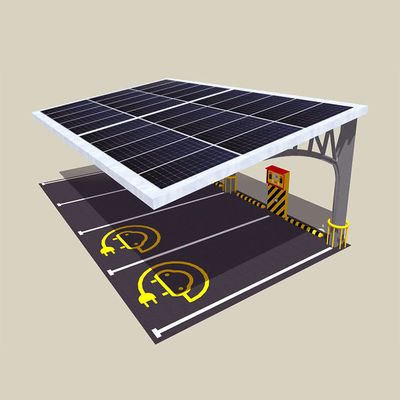 ราคาดี Customized Angle Solar Panel Racking System For Metal Carport ออนไลน์