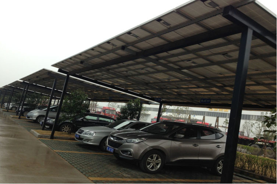 ราคาดี customized Q235 Q345 6063 6005 solar carport structures bracket mounting system solar PV mounting ออนไลน์