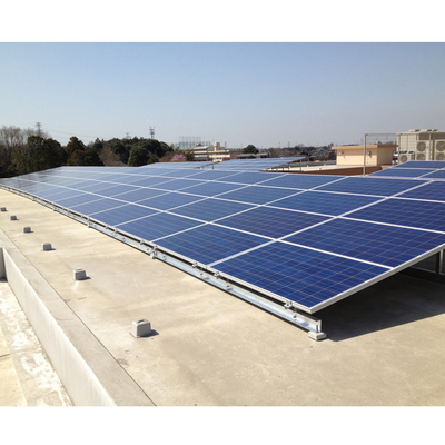 ราคาดี Anodized Galvanized 1MW Solar Panel Ground mounting systems ground mounting solar PV bracket ออนไลน์