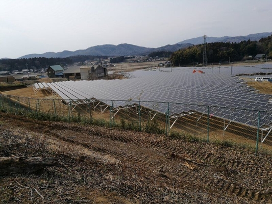 ราคาดี Galvanized Q235B Q345B solar ground mounting system ground solar bracket solar structure ออนไลน์