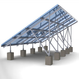 ราคาดี 60m/s Solar Panel Ground Mounting Systems For Photovoltaic PV Array SGS Approved ออนไลน์