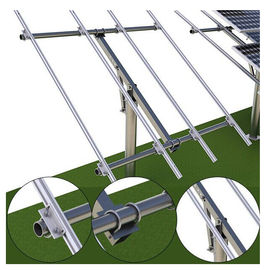ราคาดี Roof Solar Panel Ground Mounting Systems Customized Size Anodized Aluminum Alloy ออนไลน์