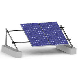 ราคาดี Ballasted Flat Solar Panel Roof Mounting Systems Brackets Structure Thickness 0.5mm-15mm ออนไลน์