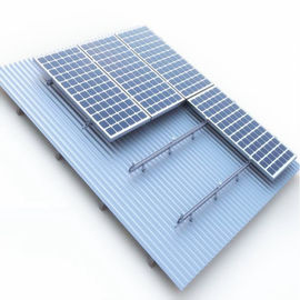 ราคาดี Frameless Solar Panel Roof Mounting Systems Color Steel Sandwich Inclined Hot - Dip Galvanized ออนไลน์