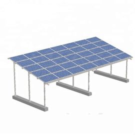 ราคาดี 10KW 30KW Carport Solar Systems 1.4KN/M2 Max. Snow Load Hot Galvanized Steel ออนไลน์