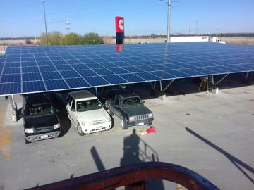 ราคาดี Adjustable Solar Panel Parking , Anodized Aluminum Residential Solar Carport Kit ออนไลน์