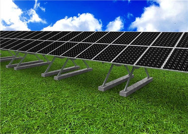 ราคาดี Adjustable Tilt Solar Panel Rail Mounting System , Al6005 PV Solar Mounting Systems ออนไลน์