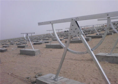 ราคาดี Durable Adjustable Mounting System 15-55 Degree Ground Solar Pole Support ออนไลน์