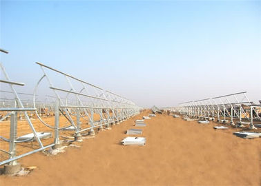 ราคาดี Seasonal Solar Ground Mount Systems , Arc Tilt Angle Cell Structure Adjustable Solar Panel Mount ออนไลน์