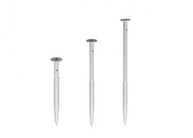 ราคาดี Customized PV Mounted Steel Screw Piles , High Strength Screw Driven Ground Piles ออนไลน์
