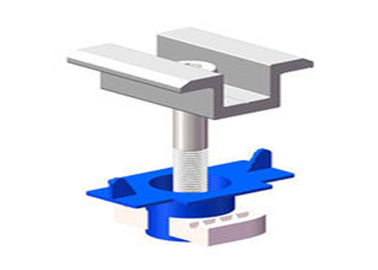 ราคาดี Al 6005 T5 End Solar Panel Clamps Mounted Middle Commercial Roof Ground Installation Site ออนไลน์