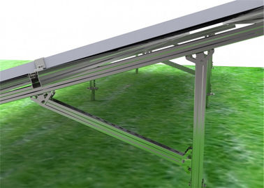 ราคาดี 0.5-15mm Ground PV Grid Tied Solar System With Racking Bracket Stainless Steel ออนไลน์