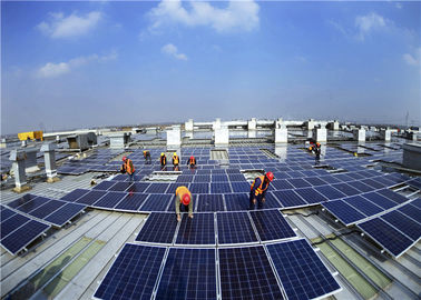 คุณภาพ Easy to Install Commercial Solar Panel Roof Mounting Systems Aluminum Tile Ballasted For Photovoltaic Mounting Structure โรงงาน