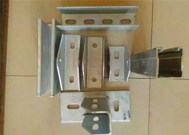 ราคาดี Galvanized Solar Mounting Accessories Stents Brackets Customized Color Size ออนไลน์