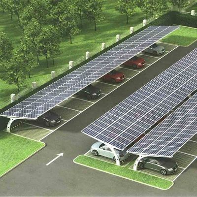 คุณภาพ Off Grid Steel Carport Shed Solar Energy Panel Mounting Systems โรงงาน