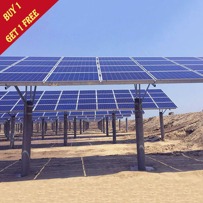 ราคาดี Tidal Flat Type Customized Solar Panel Ground Mounting Systems Hot Dip Galvanizing ออนไลน์