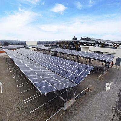 ราคาดี Modular Q345B Frame Solar Power Car Parking Shed ออนไลน์
