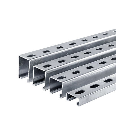 ราคาดี Custom-made Cold Bending Galvanized C Section , Solar Energy Systems Steel Extrusion Profiles ออนไลน์