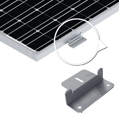 ราคาดี Wind Resistance Solar Panel Module Mounting Accessories Flexible Solar Power Rail Mounting Bracket ออนไลน์