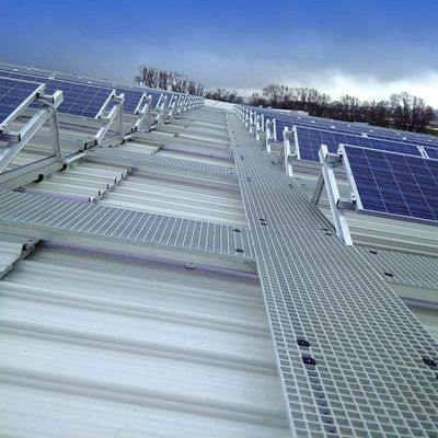 ราคาดี Commercial Solar Panel Roof Mounting Brackets Aluminum Tile Ballasted Solar Roof Mounting System​ ออนไลน์