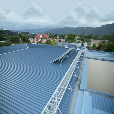 ราคาดี 0.5mm-15mm Pitched Corrugated Photovoltaic Structures Trapezoidal Standing Seam Solar Panel Roof Mounting Systems ออนไลน์