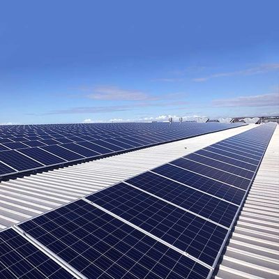 ราคาดี 20 m Max Building Height Alloy Steel Sheet Solar Panel Roof Mounting Systems ออนไลน์