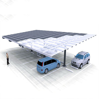 ราคาดี Vertical & horizental Frameless Panel Open Ground PV Mounting Systems For Carport ออนไลน์