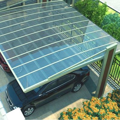 ราคาดี Width 2.5~3m Thickness 15mm Single Multi Solar Photovoltaic Carport ออนไลน์