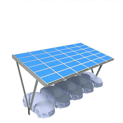 ราคาดี Single Multi Easy Installation Solar Carport Shade Canopies Structure BIPV  Carport ออนไลน์