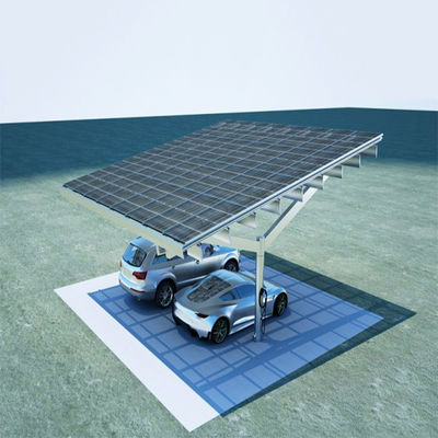 ราคาดี Customized Size 42m/s Max Wind Spees PV Panel Carport Solar Car Parking Racks ออนไลน์