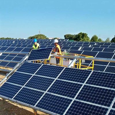 ราคาดี Hot Dip Galvanizing & Anodized PV Ground Support Systems 10-60 Degrees ออนไลน์