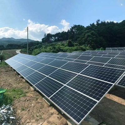 ราคาดี Metal Galvanized Base PV Mounting Structures Ground Mounted ออนไลน์