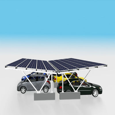 ราคาดี 2.5m Height Anti Corrosion Residential Solar Car Parking Shed ออนไลน์